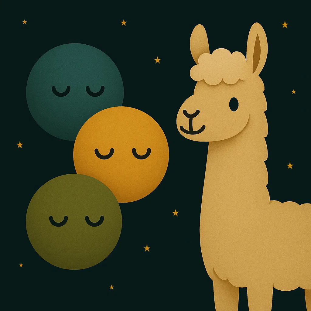 tellself llama illustration